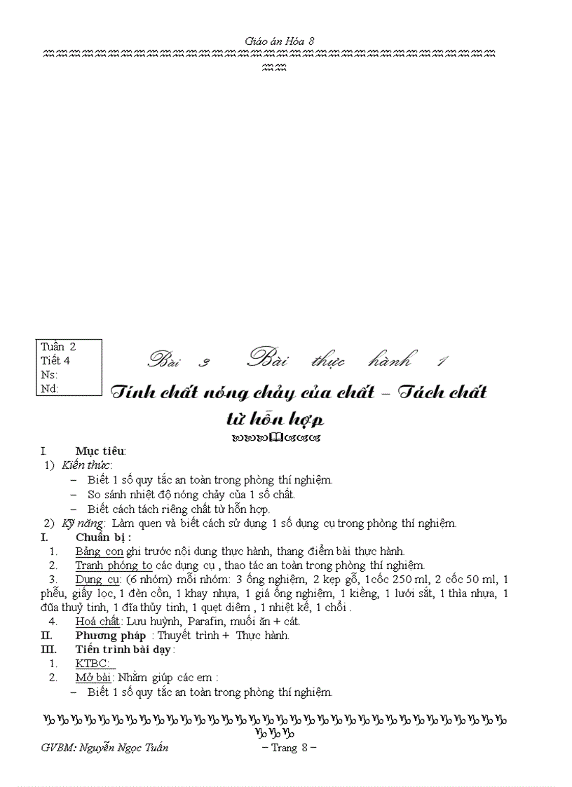 image for page Giáo án hóa 8 3cột