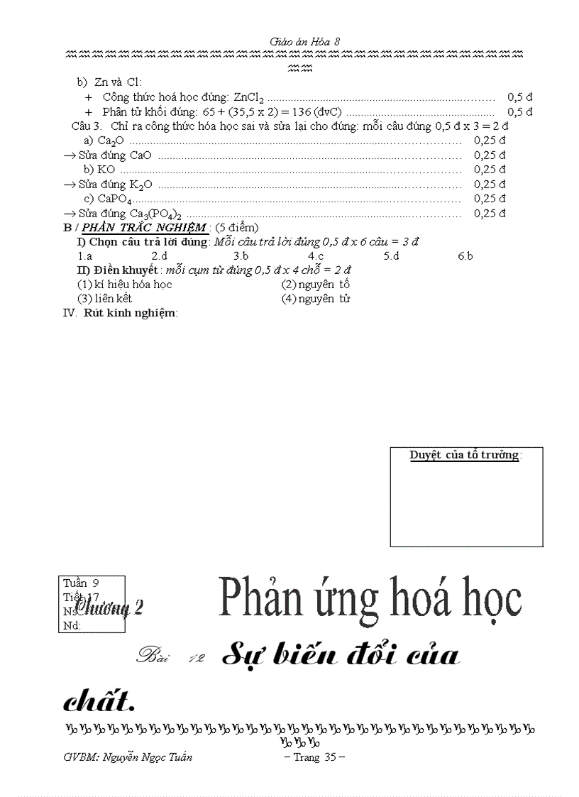 image for page Giáo án hóa 8 3cột
