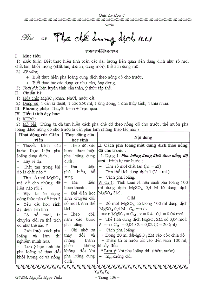 image for page Giáo án hóa 8 3cột