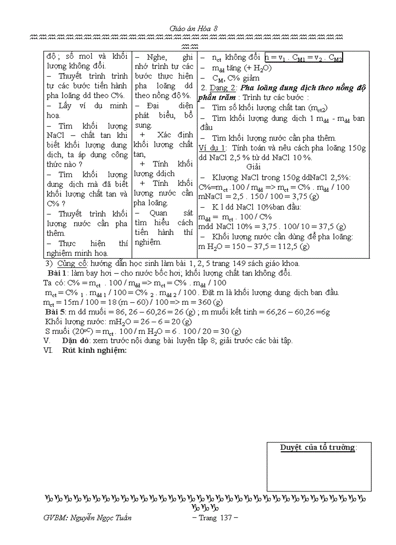 image for page Giáo án hóa 8 3cột