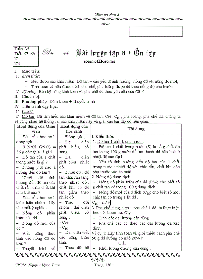 image for page Giáo án hóa 8 3cột