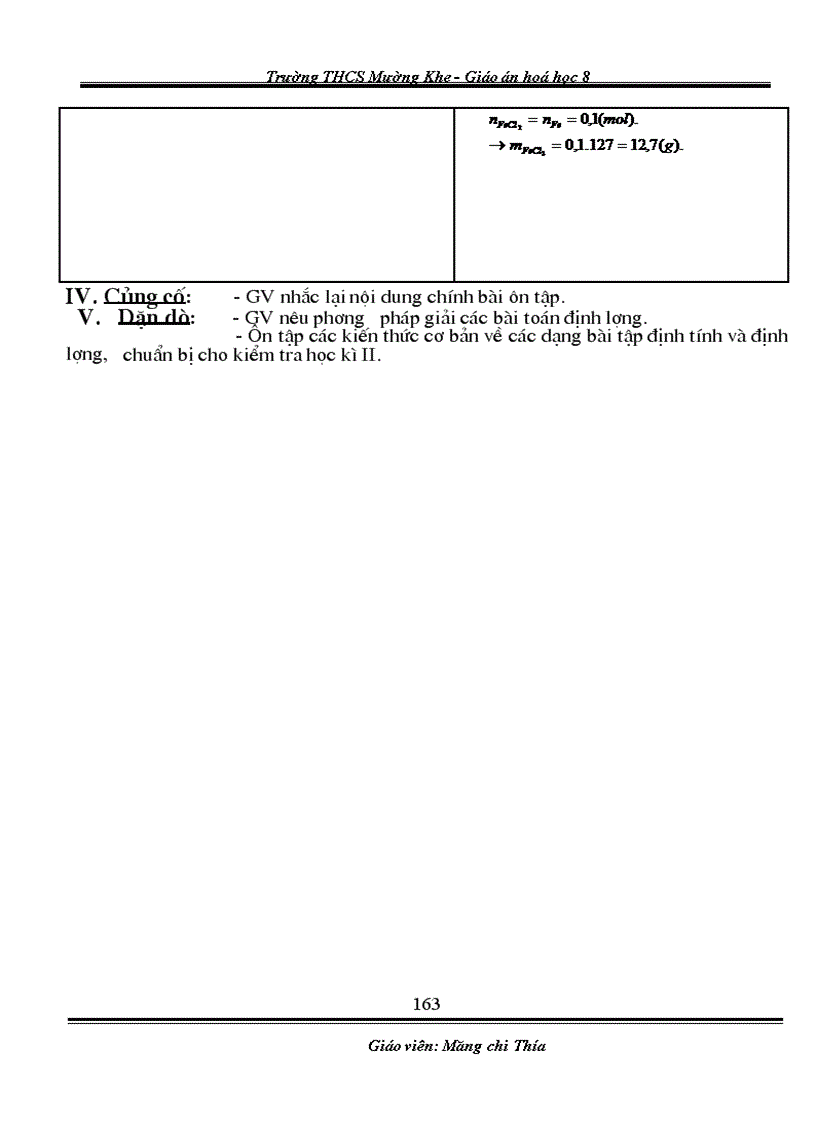 image for page Giao an Hoa 8 Chuan KT 1