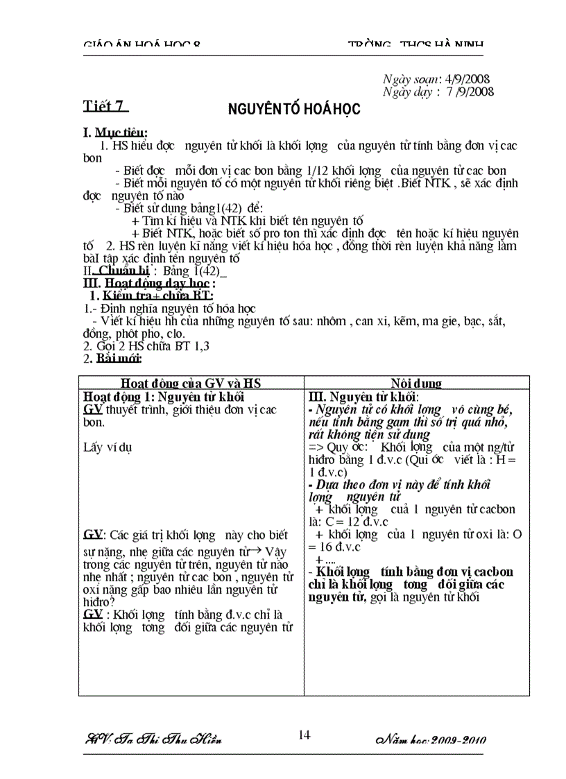 image for page Giao an hoa 8 da chinh sua