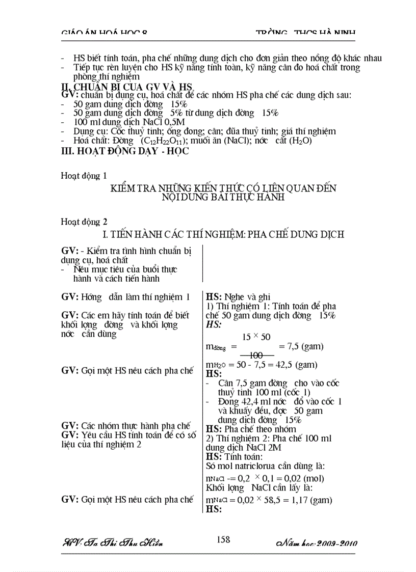 image for page Giao an hoa 8 da chinh sua