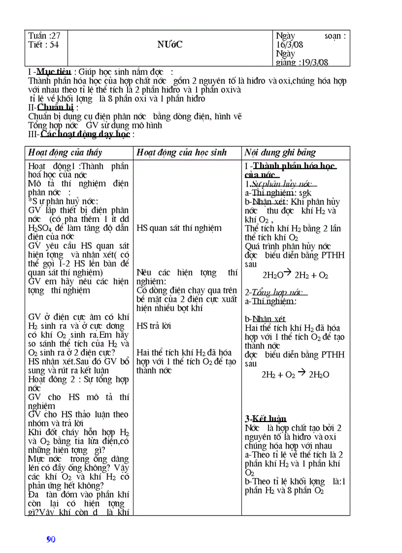 image for page Giao an hoa 8 day du muc tieu