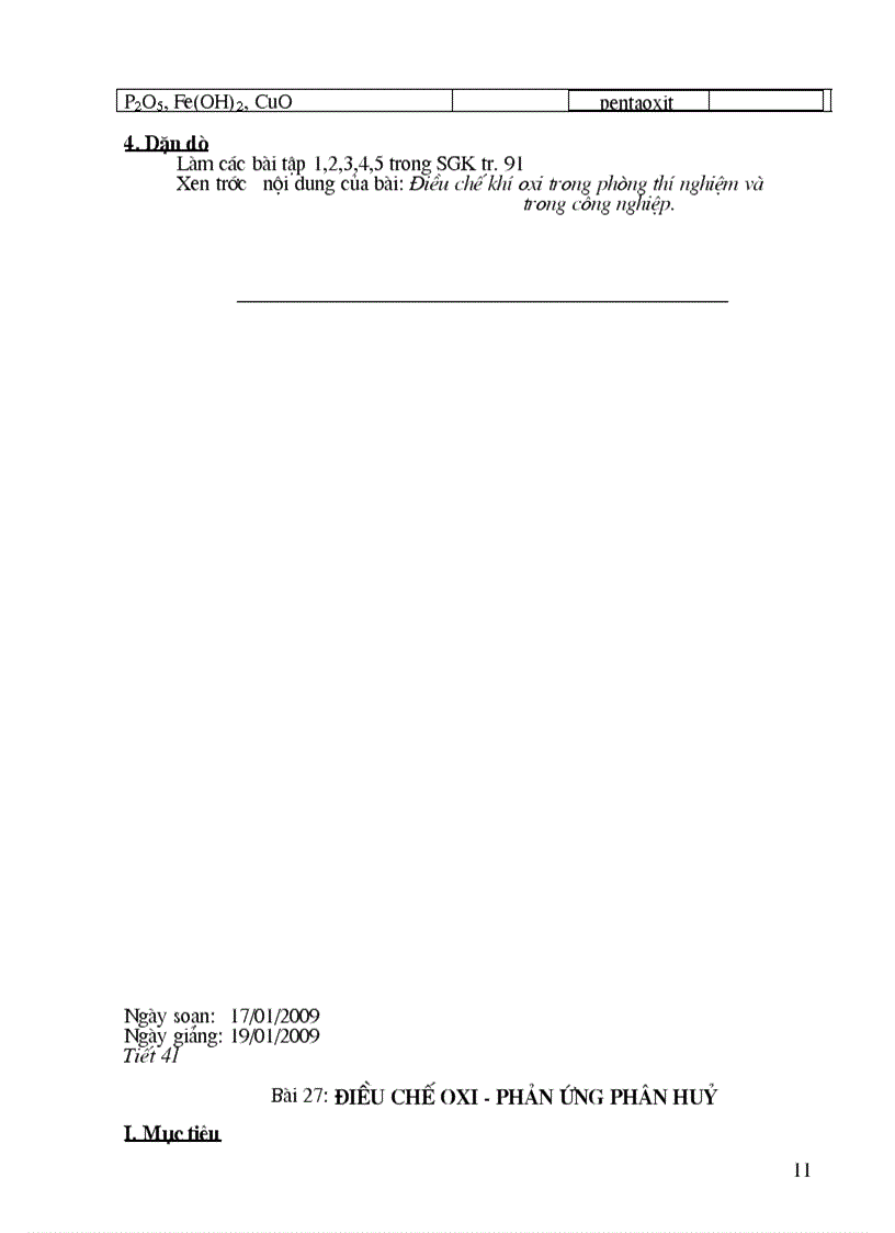 image for page Giáo án hóa 8 hk II Soạn theo TKBG