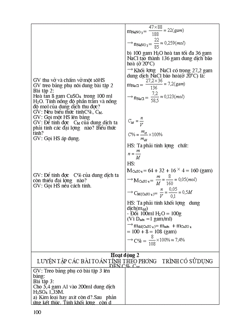 image for page Giáo án hóa 8 hk II Soạn theo TKBG