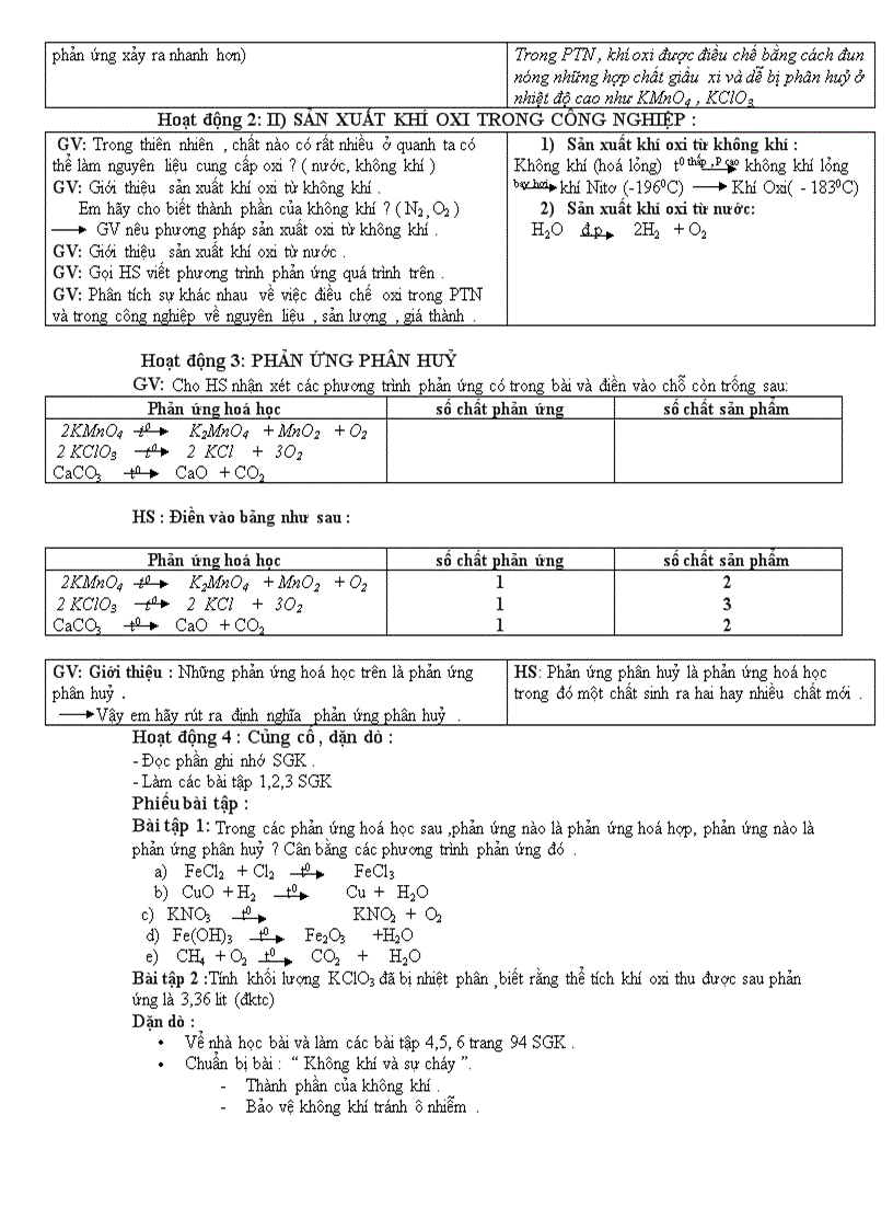 image for page Giáo án hóa 8 HkII cực hay