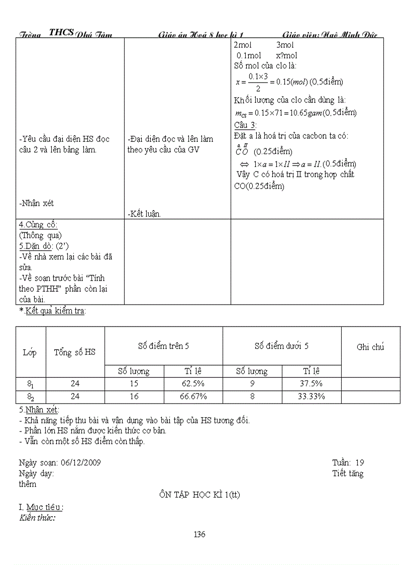 image for page Giáo án hóa 8 kiến thức chuẩn cả năm