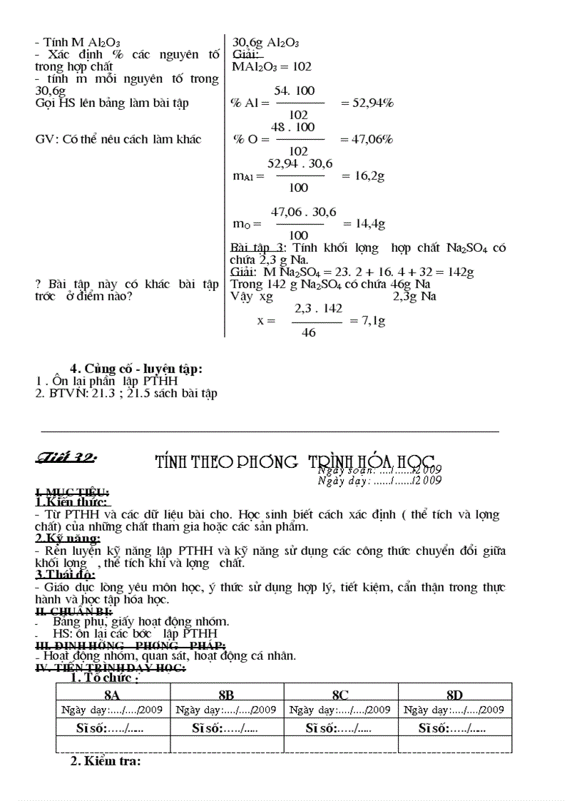 image for page Giao an hoa 8 ky i
