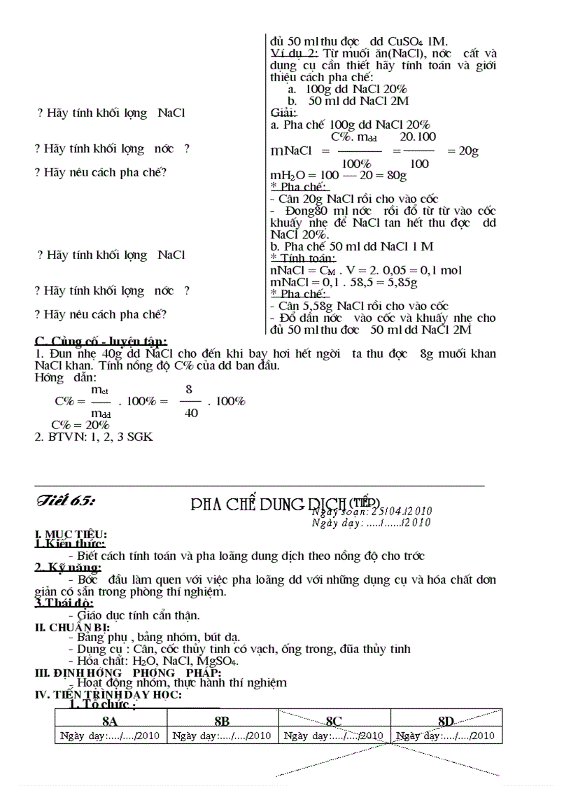 image for page Giao an hoa 8 ky ii