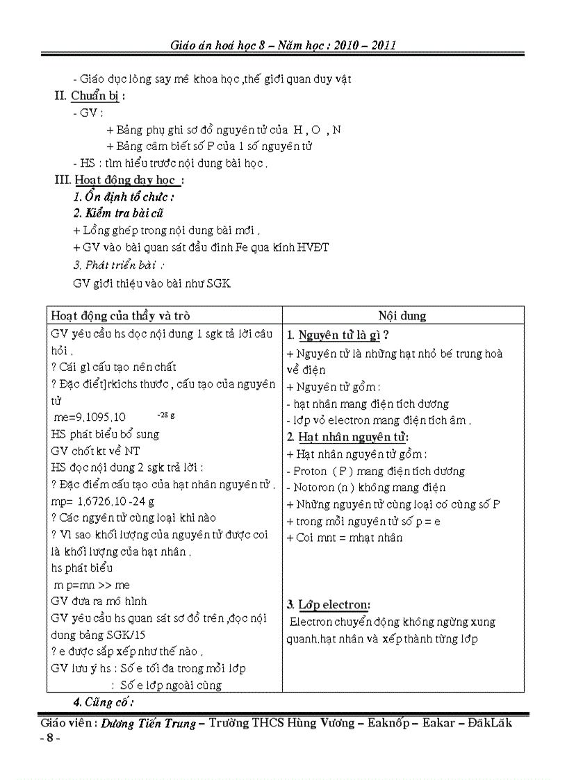 image for page Giáo án hóa 8 tham khảo dec