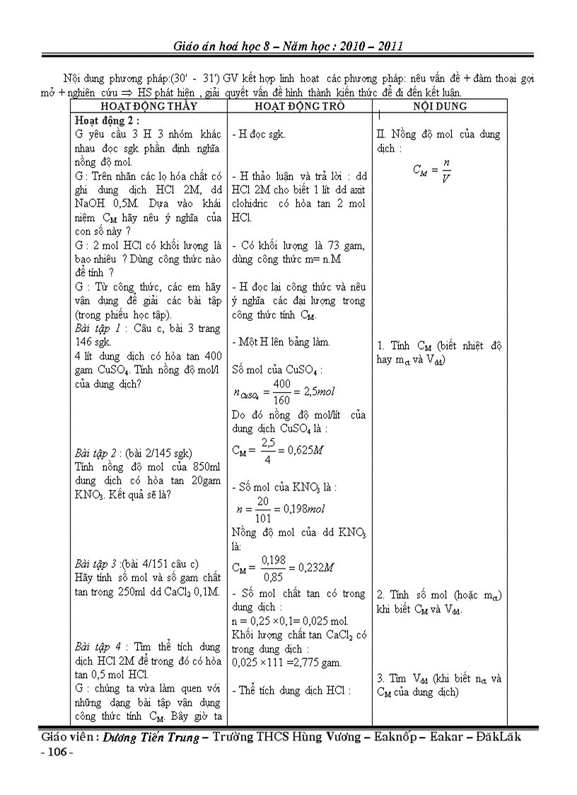 image for page Giáo án hóa 8 tham khảo dec