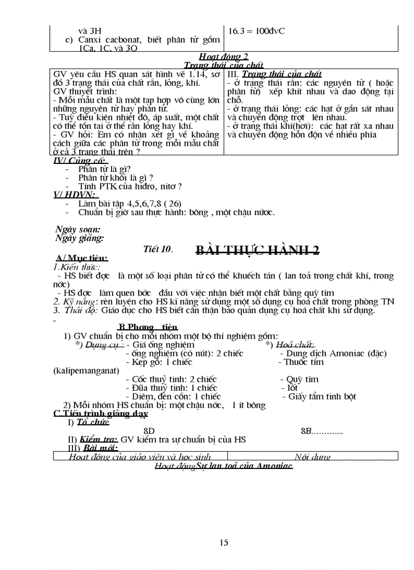 image for page Giao an hoa 8 theo chuan kien thuc moi nhat