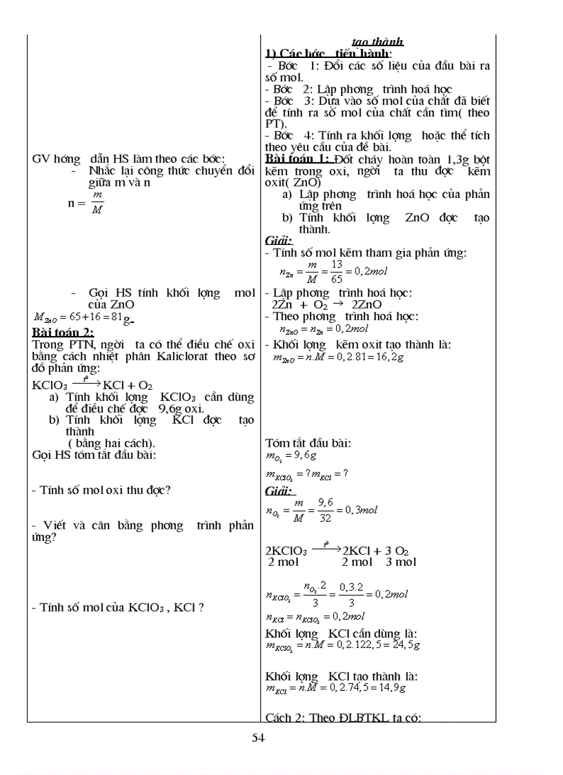 image for page Giao an hoa 8 theo chuan kien thuc moi nhat
