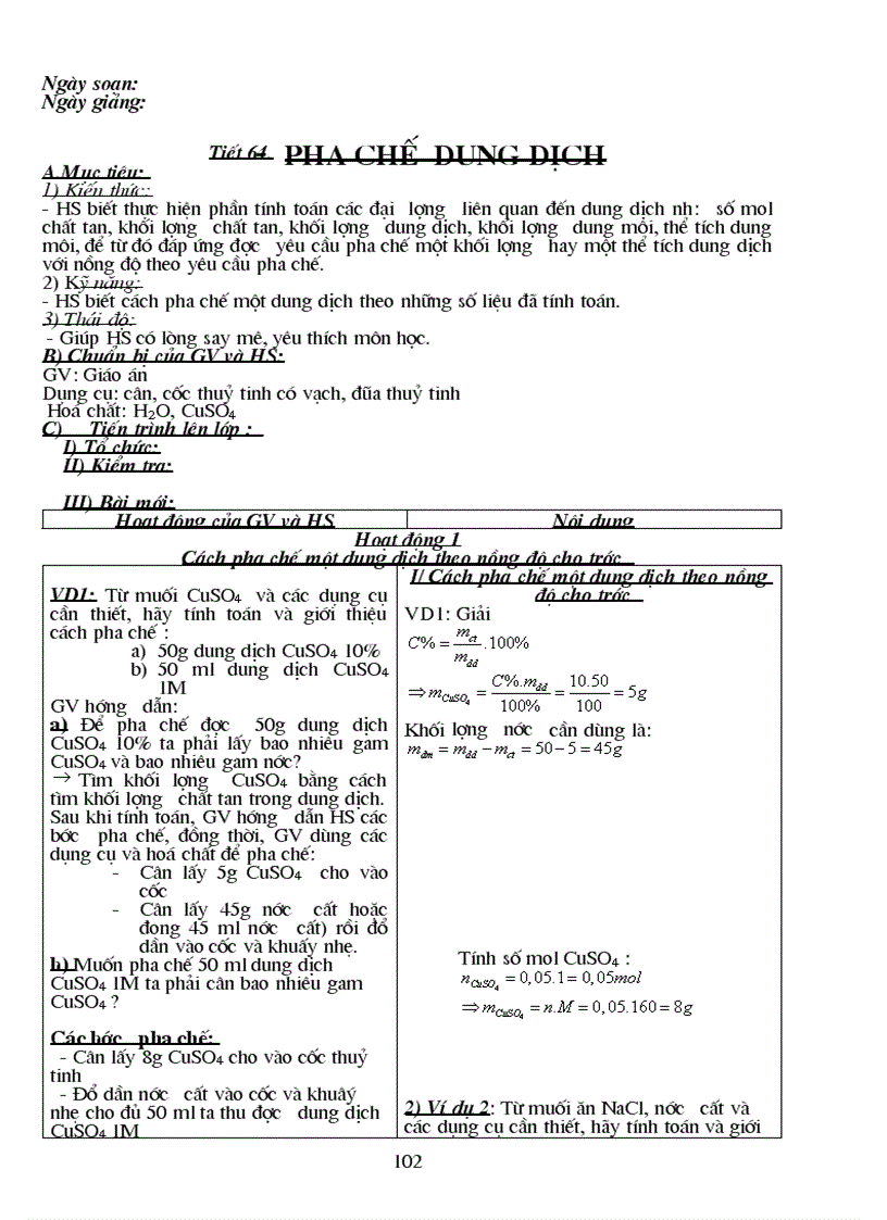 image for page Giao an hoa 8 theo chuan kien thuc moi nhat