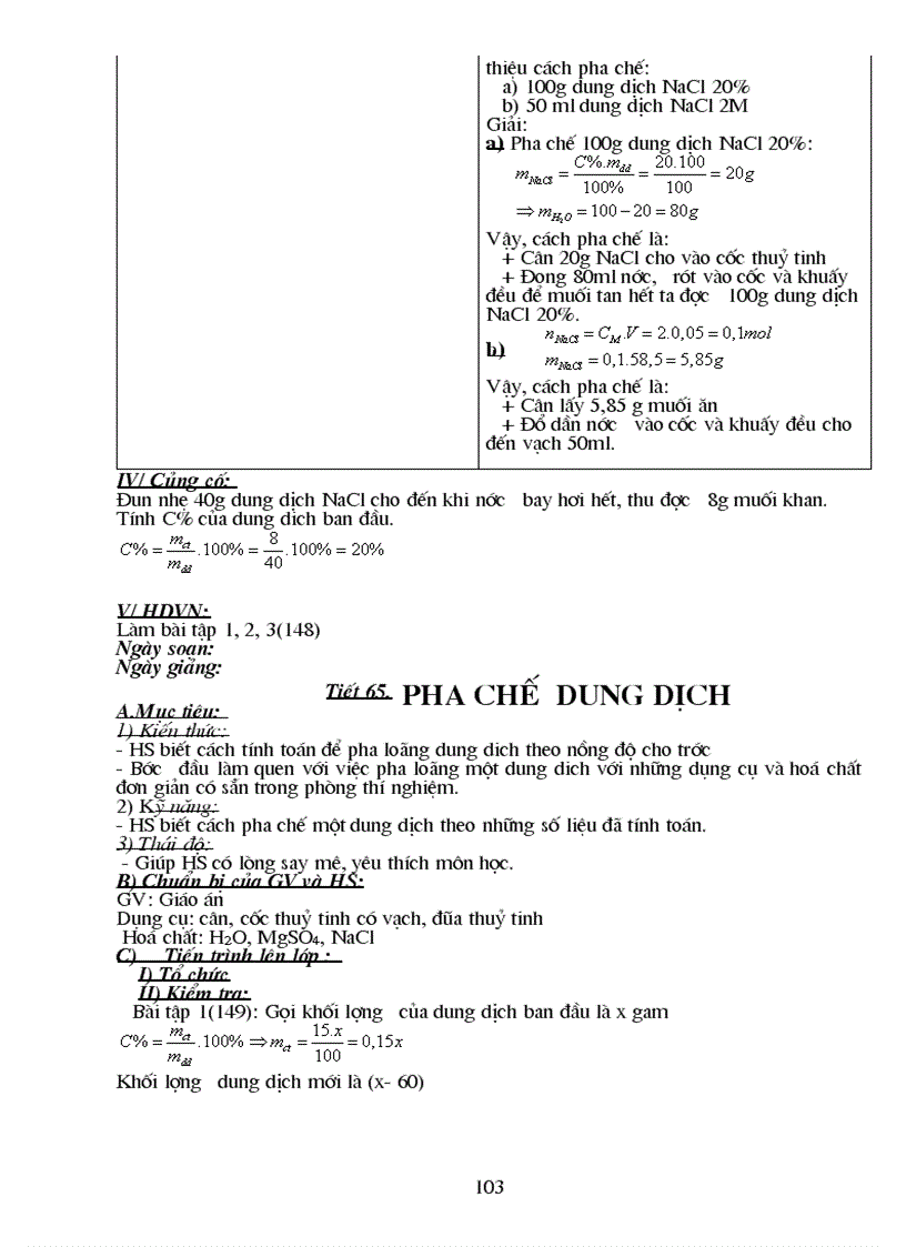 image for page Giao an hoa 8 theo chuan kien thuc moi nhat