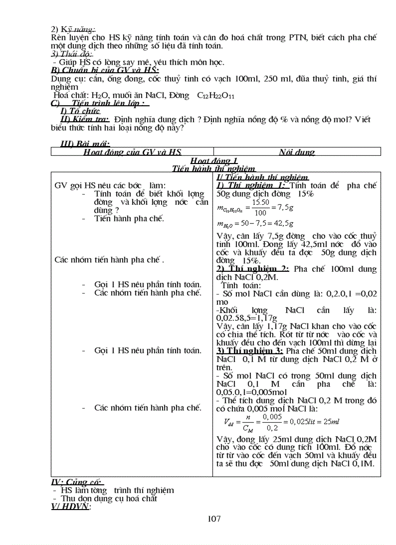 image for page Giao an hoa 8 theo chuan kien thuc moi nhat