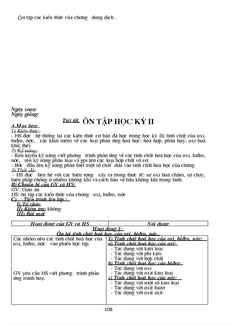 image for page Giao an hoa 8 theo chuan kien thuc moi nhat