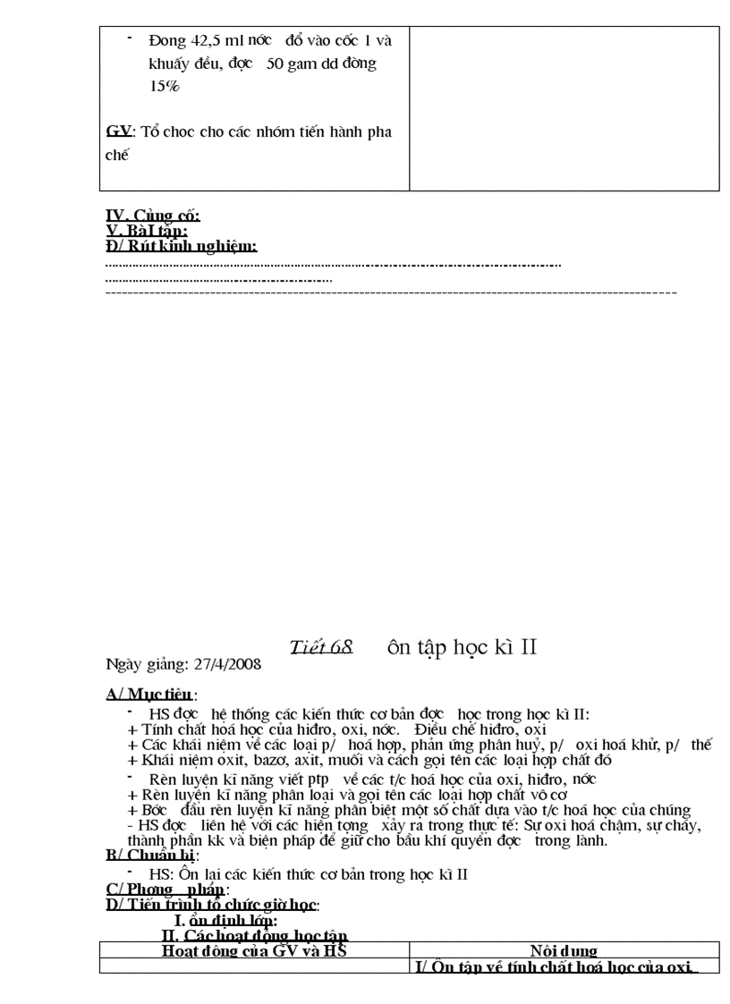 image for page Giáo án hóa 8 toàn tập