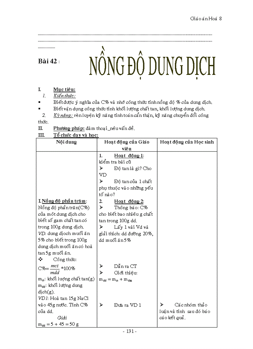 image for page Giáo án hóa 8 trọn bộ cực hay