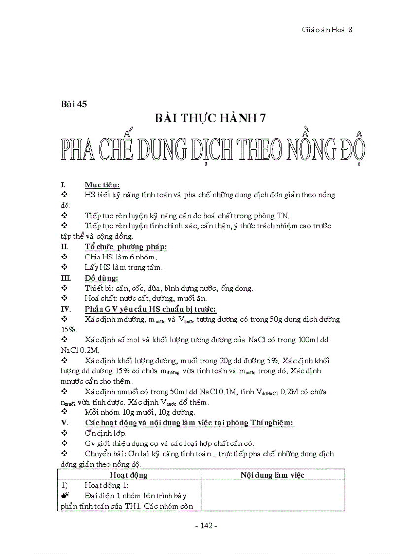 image for page Giáo án hóa 8 trọn bộ cực hay