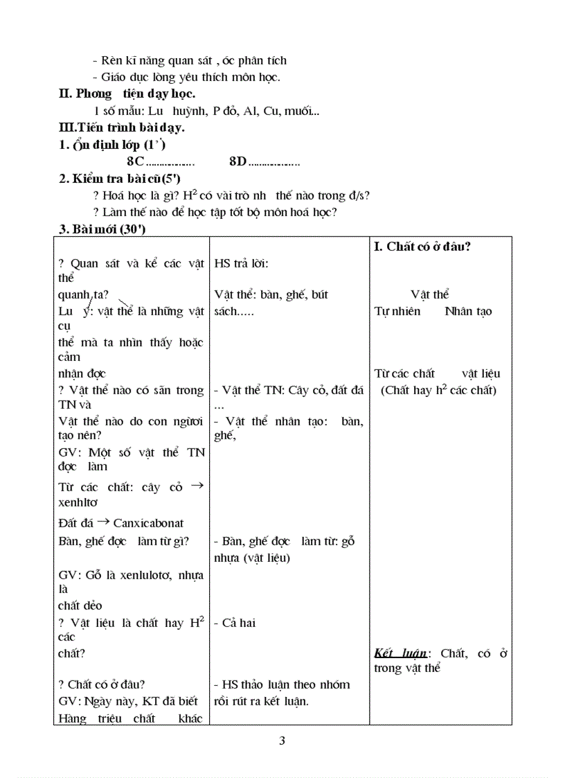 image for page Giáo án hóa 8 tron bo hay hay va hay