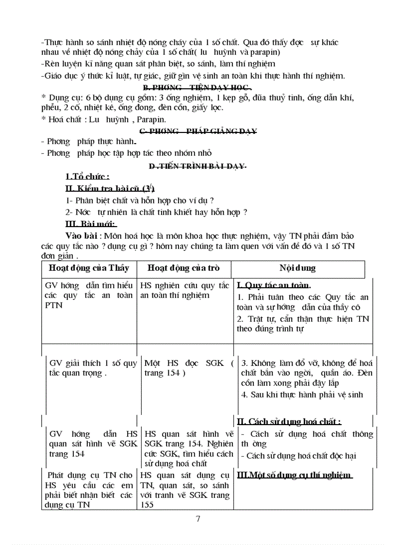 image for page Giáo án hóa 8 tron bo hay hay va hay