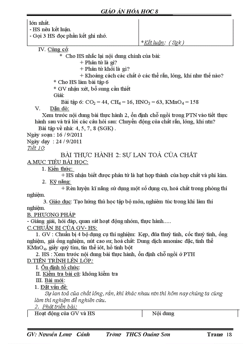 image for page Giáo án hóa 8 02