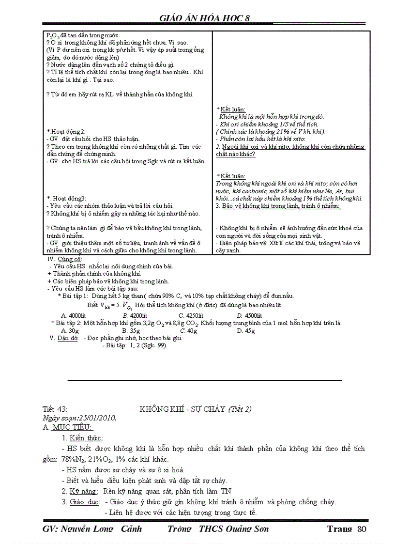 image for page Giáo án hóa 8 02