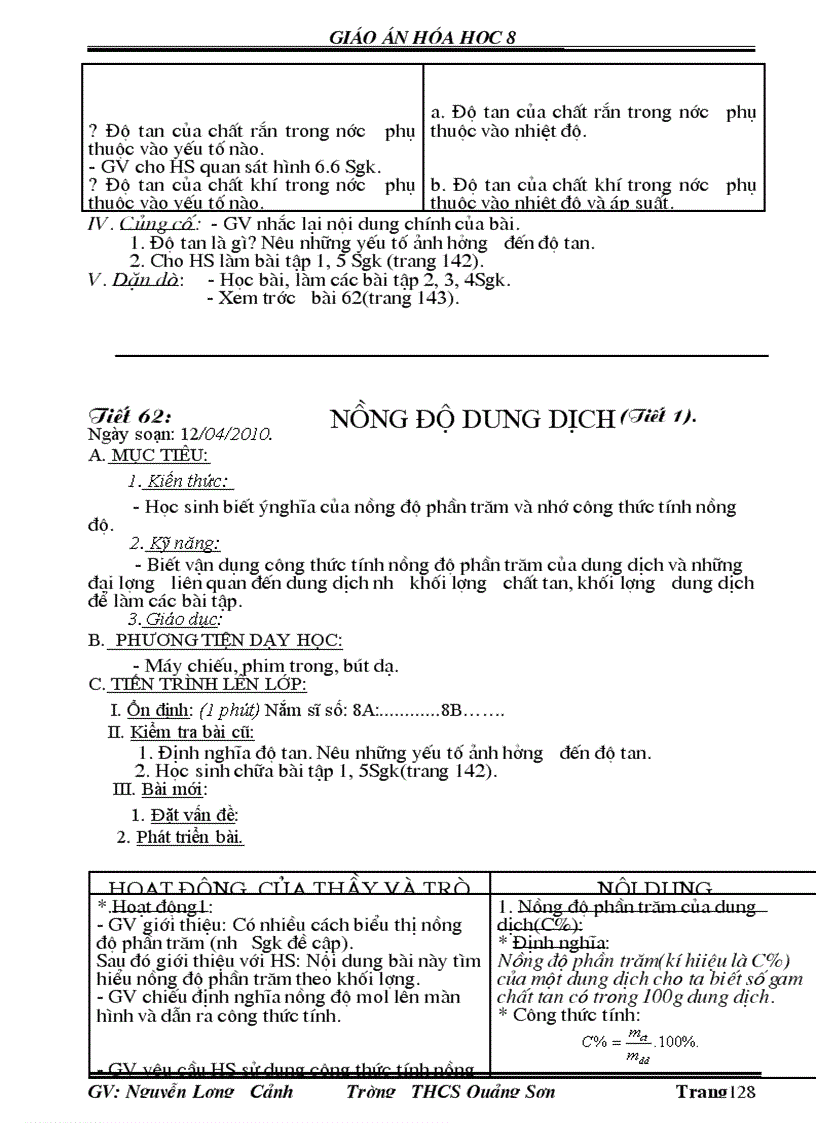 image for page Giáo án hóa 8 02