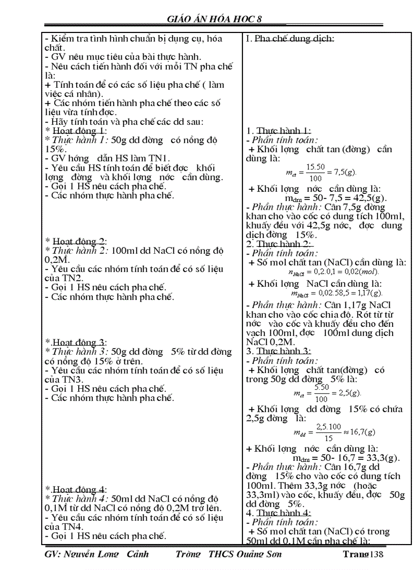 image for page Giáo án hóa 8 02