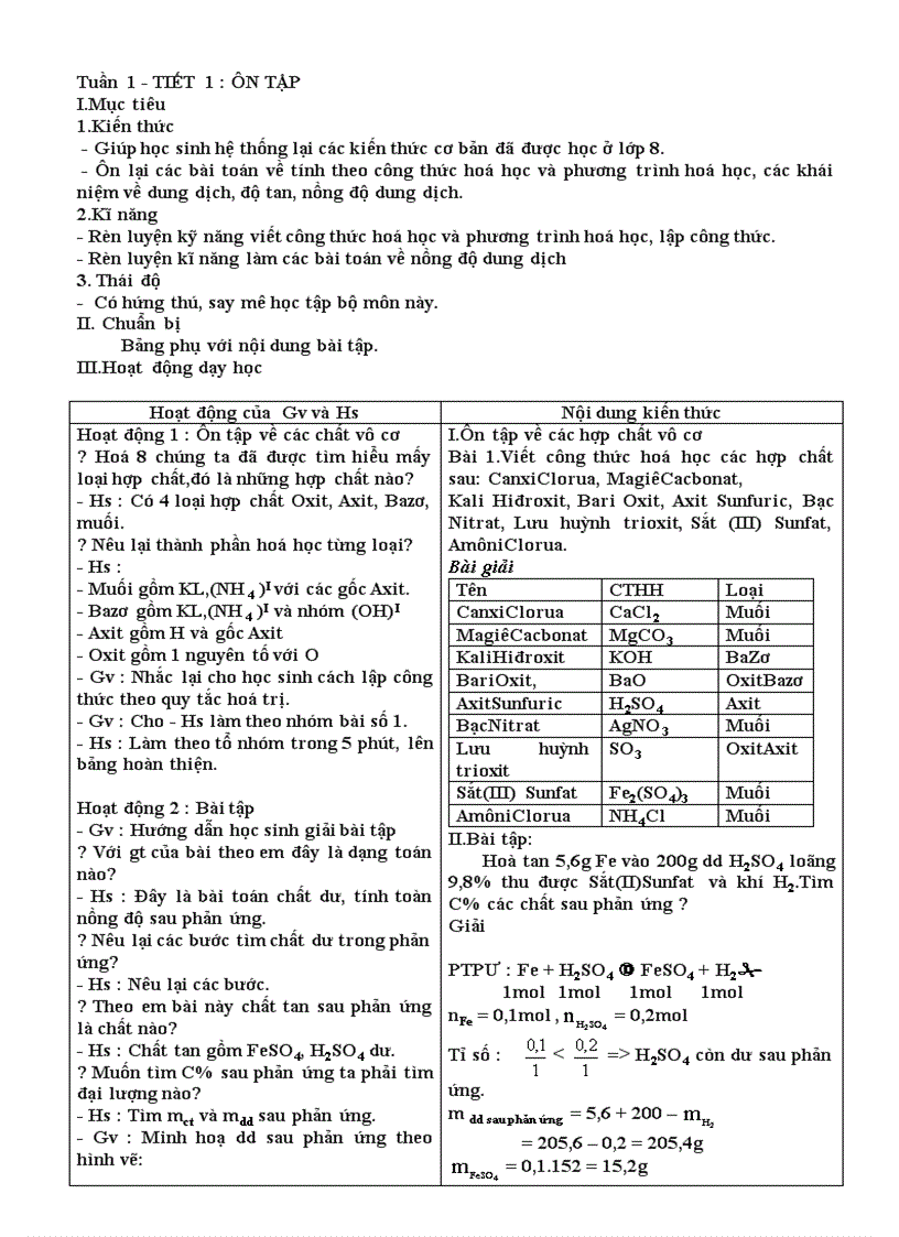 image for page Giao an hoa 8 9 CKT 2 cot