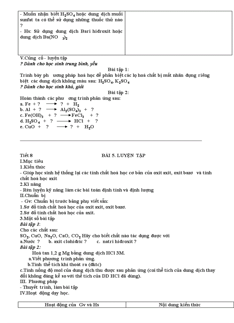 image for page Giao an hoa 8 9 CKT 2 cot