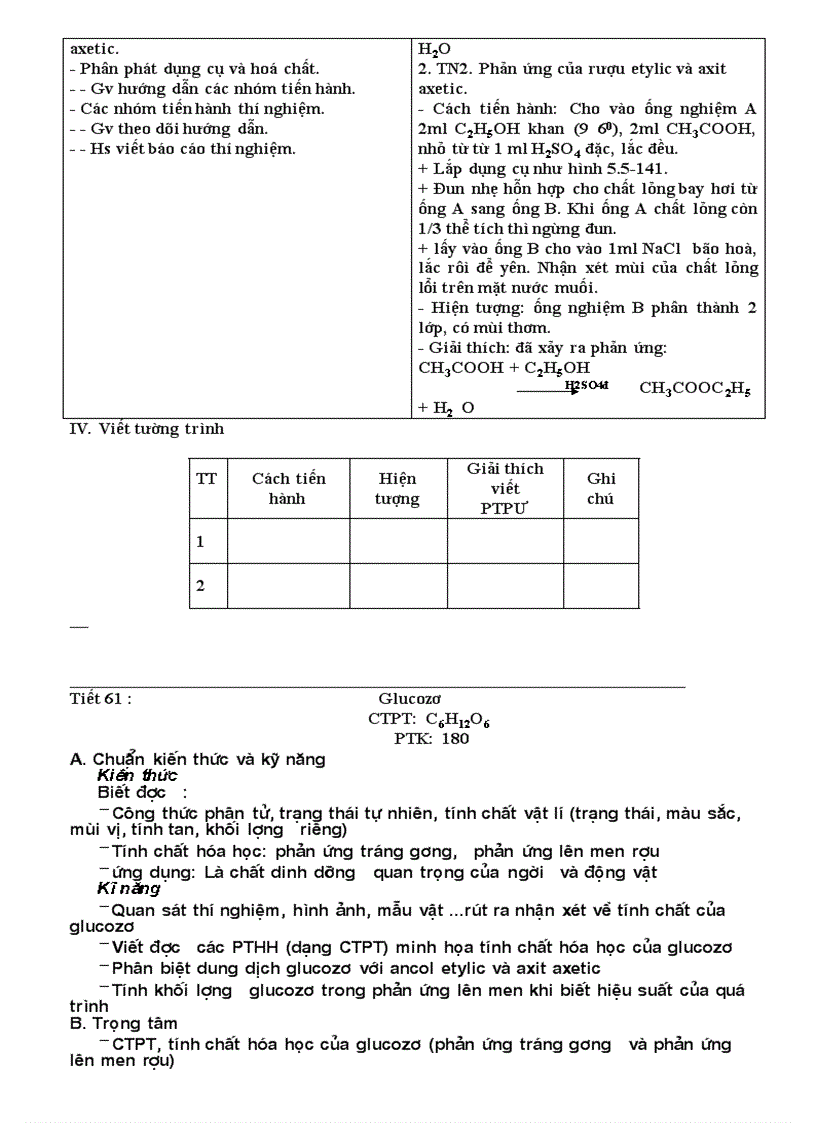 image for page Giao an hoa 8 9 CKT 2 cot