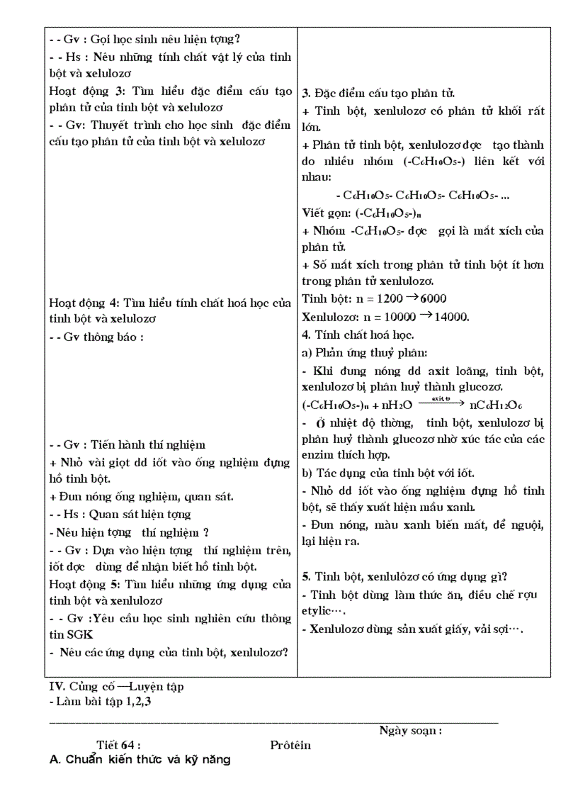 image for page Giao an hoa 8 9 CKT 2 cot