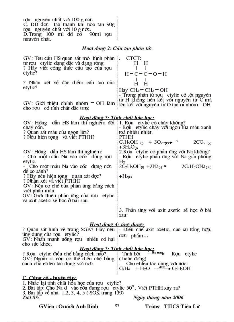 image for page Giao an Hoa 9 cuc chuan