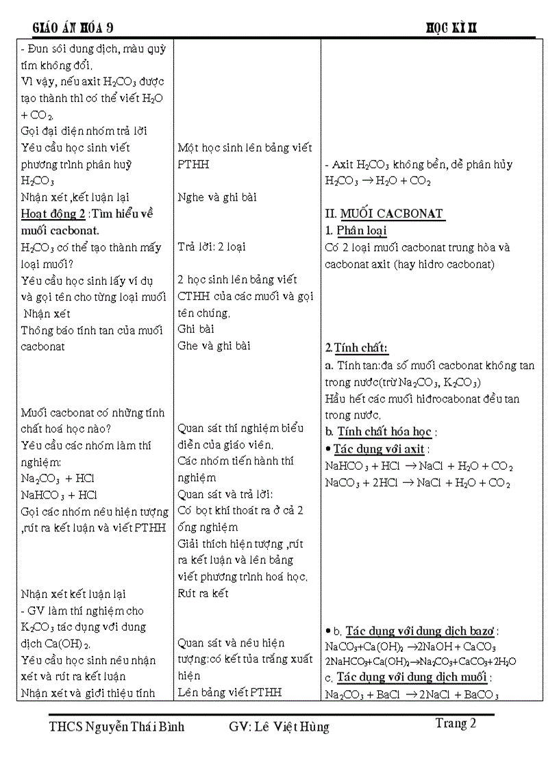 image for page Giáo án hóa 9 hkii apr