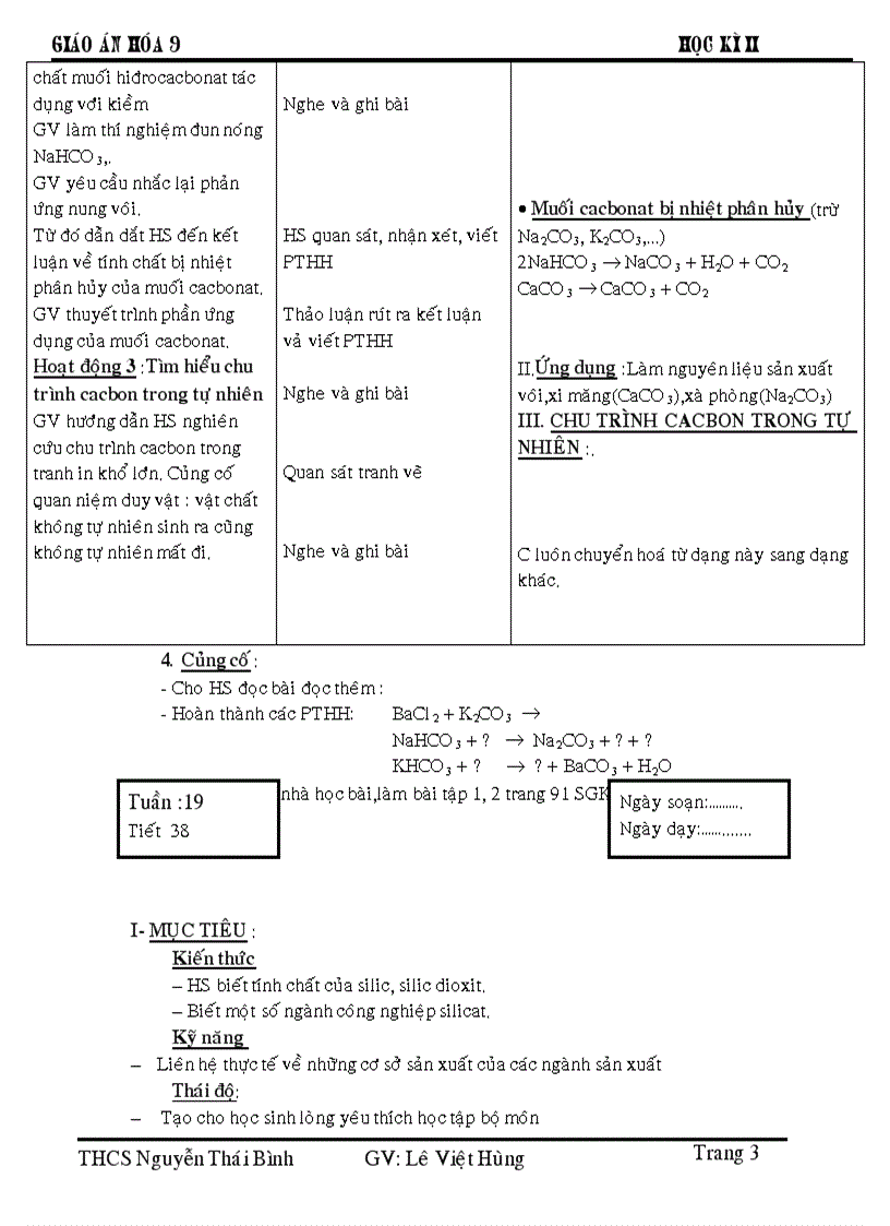 image for page Giáo án hóa 9 hkii apr