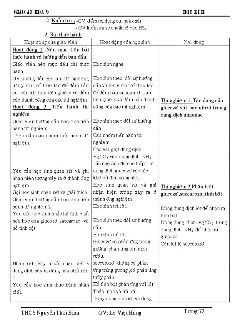 image for page Giáo án hóa 9 hkii apr