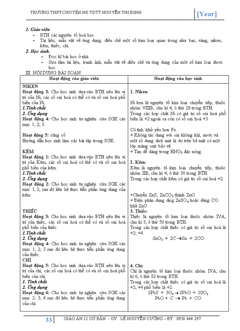 image for page Giao an hoa hoc 12 cb hk2