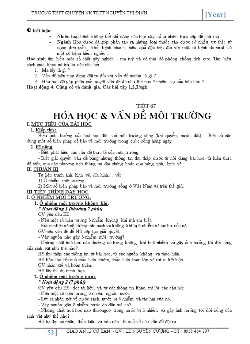 image for page Giao an hoa hoc 12 cb hk2