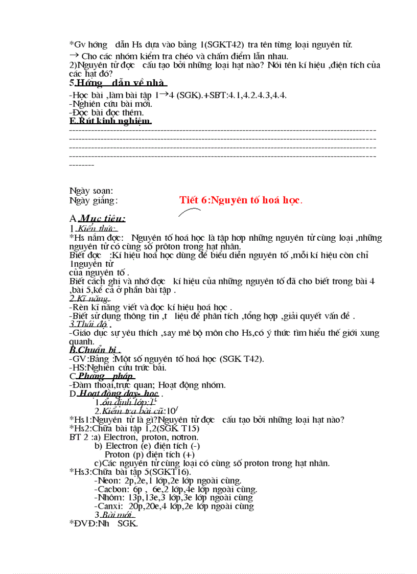 image for page Giáo án Hóa học 8 cả năm chuẩn KTKN 3 cột