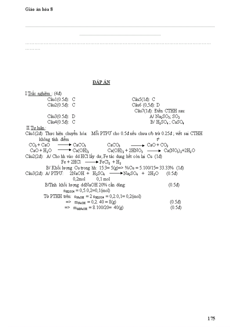 image for page Giáo án hóa học 8 chi tiết