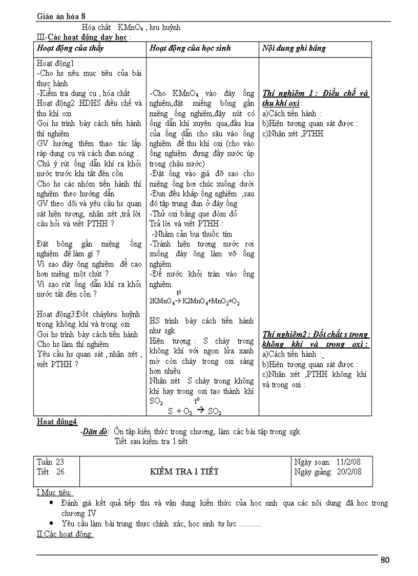 image for page Giao an hoa hoc 8 chuan khong can chinh