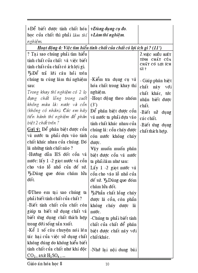 image for page Giáo án hóa học 8 chuẩn mới 2012