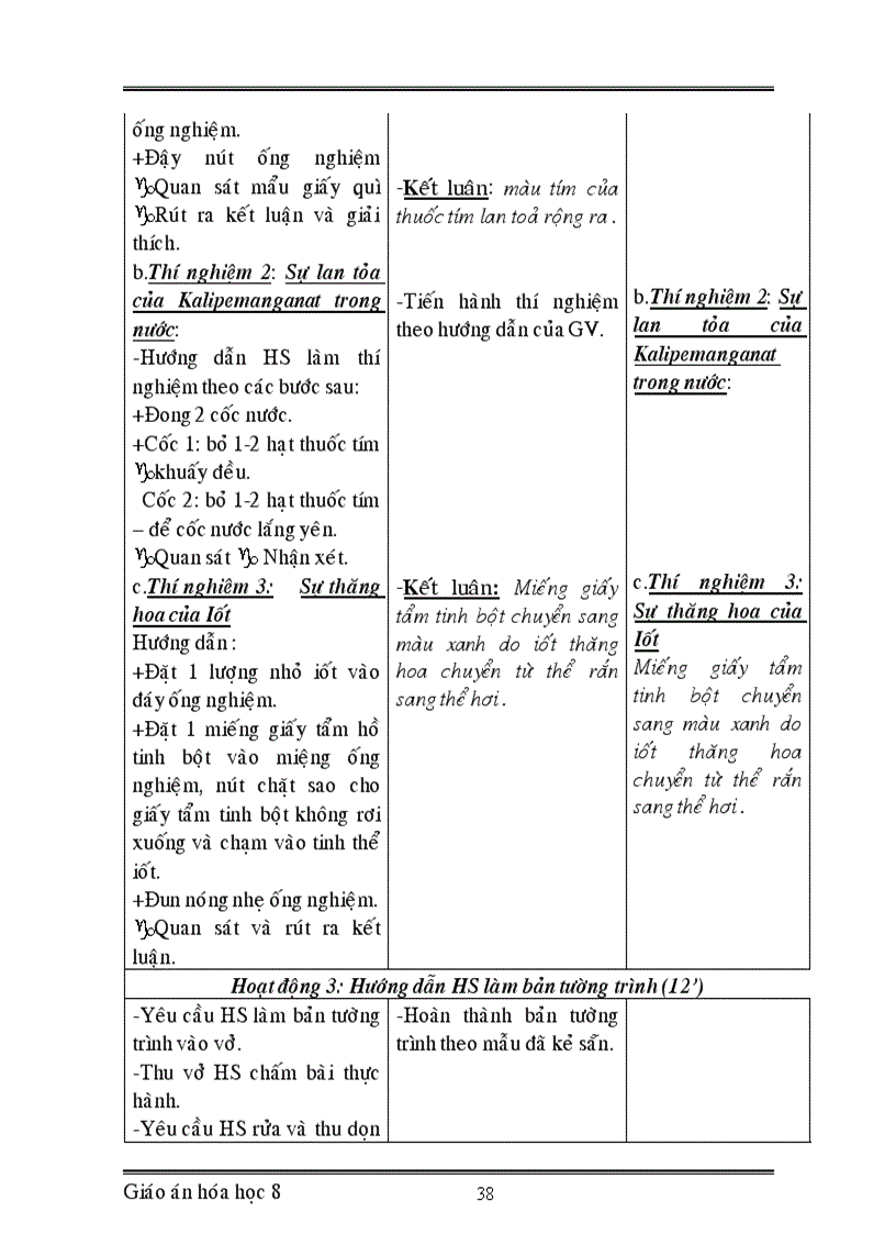 image for page Giáo án hóa học 8 chuẩn mới 2012