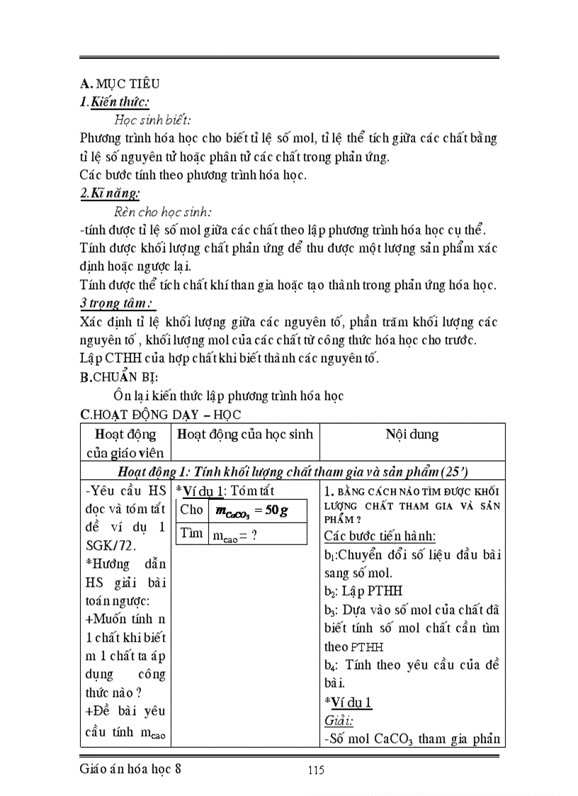 image for page Giáo án hóa học 8 chuẩn mới 2012