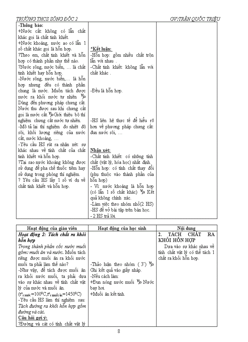 image for page Giao an hoa hoc 8 cktkn