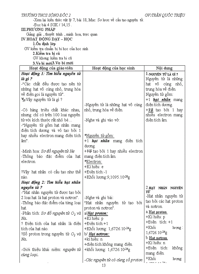 image for page Giao an hoa hoc 8 cktkn